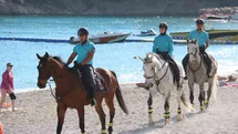 Atlı Jandarma Timleri, Ölüdeniz’de görev başında