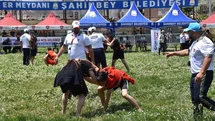 Şahinbey'de Aba Güreşi Şampiyonası