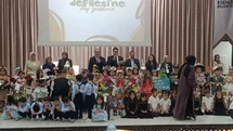 Esenlerli miniklerden geri dönüşüm defilesi