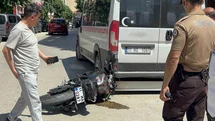 Bilecik'te Motosiklet Kazası