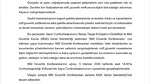 Milli Güvenlik Konferansları Ankara'da Başlıyor