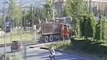 Kayseri'de Tramvay ve Kamyon Çarpıştı
