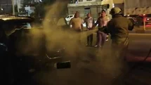 Belen'de Otomobil Yangını Kontrol Altına Alındı
