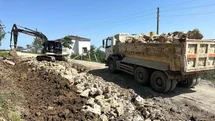 Düzce'de Heyelan Çalışmaları Devam Ediyor
