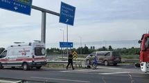 Düzce'de Motosiklet Kazası