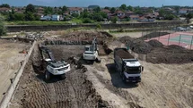 Düzce'de Spor Kampüsü İçin Temel Kazıları Başladı