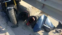 Otomobil ve Motosiklet Çarpıştı, İki Yaralı Var