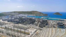 Akkuyu Nükleer Enerji Santrali’nde ilk üniteye temsili nükleer yakıt yüklendi