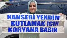 Antalya'da Kanseri Yenen Kadının Kutlaması