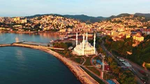 Zonguldak'ta Gün Batımında Eşsiz Manzara