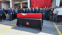 Konya'da Şehit İtfaiye Erine Veda Töreni