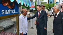 Eskişehir'de Vali Yılmaz Esnafı Ziyaret Etti