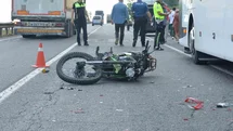 Ordu'da Motosiklet Kazası