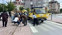 Konya'da Elektrikli Bisiklet Kazası