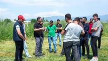 Genç çiftçi akademisinde eğitim saati
