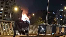 İzmir Bayraklı'da Korkutan Yangın