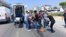 Motosikletli Kaza Antalya’da Yaşandı