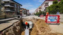 Tarsus'ta Yağmursuyu Hattı Tamamlandı