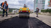 Samsun İlkadım'da Yol Çalışmaları Devam Ediyor