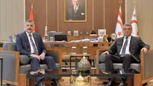 İçişleri Bakanı Çiftçi KKTC'de Görüşmelerde Bulundu
