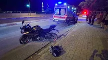 Karaman'da Motosiklet Kazası