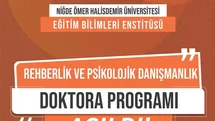 Niğde'de Doktora Programı Açıldı