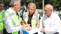 Merkezefendi’de yol çalışmaları aralıksız sürüyor