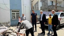 Adıyaman'da Yangın Mağdurlarına Destek