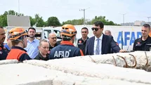 Uşak Valisi Kartal AFAD’ı Ziyaret Etti