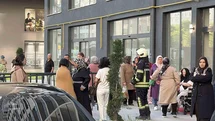 Kayseri'de 20 Katlı Binada Yangın Alarmı