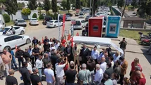 Hastaların 300 metrelik zorlu yoluna İskenderun Belediyesi’nden ring araçlı çözüm