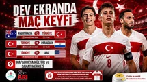 Nevşehir'de Dünya Kupası Coşkusu