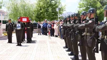 Elazığ'da Kıbrıs Gazisi Uğurlandı