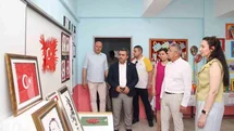Köşklü öğrenciler eserlerini sergiledi