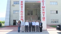 Erzincan'da Çimento Fabrikası Ziyareti