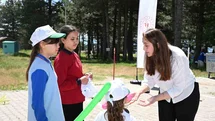Manisa'da Çocuklar Uçurtma Şenliğinde Eğlendi