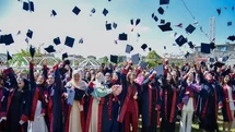 Çarşamba'da Mezuniyet Coşkusu