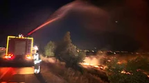 Hatay'da Anız Yangını Zarar Verdi