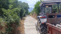 Bozdoğan'da Parke Taşı Çalışmaları Başladı