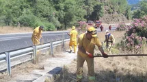 Marmaris'te Orman Yangınlarıyla Mücadele