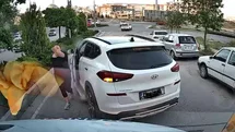 Elazığ'da Trafik Tartışması Kamerada