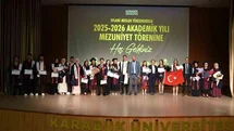 Karabük'te Mezuniyet Töreni Coşkusu