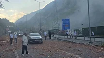 Trabzon'da Tır Yangını Paniğe Neden Oldu