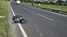 Samsun'da Motosiklet Kazası Meydana Geldi