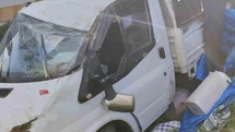 Sivas'ta Kamyonet Kazası