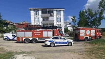 Tekirdağ'da Evde Yangın Çıktı