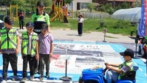 Sinop'ta Miniklere Trafik Eğitimi Verildi