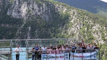 Kastamonu'da Öğrenciler Seyir Terasını Ziyaret Etti