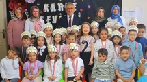 Bayburt'ta Kur'an Kursu Karnesi Sevinci