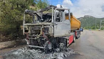 Karabük'te Tır Yangını Tehlikesi